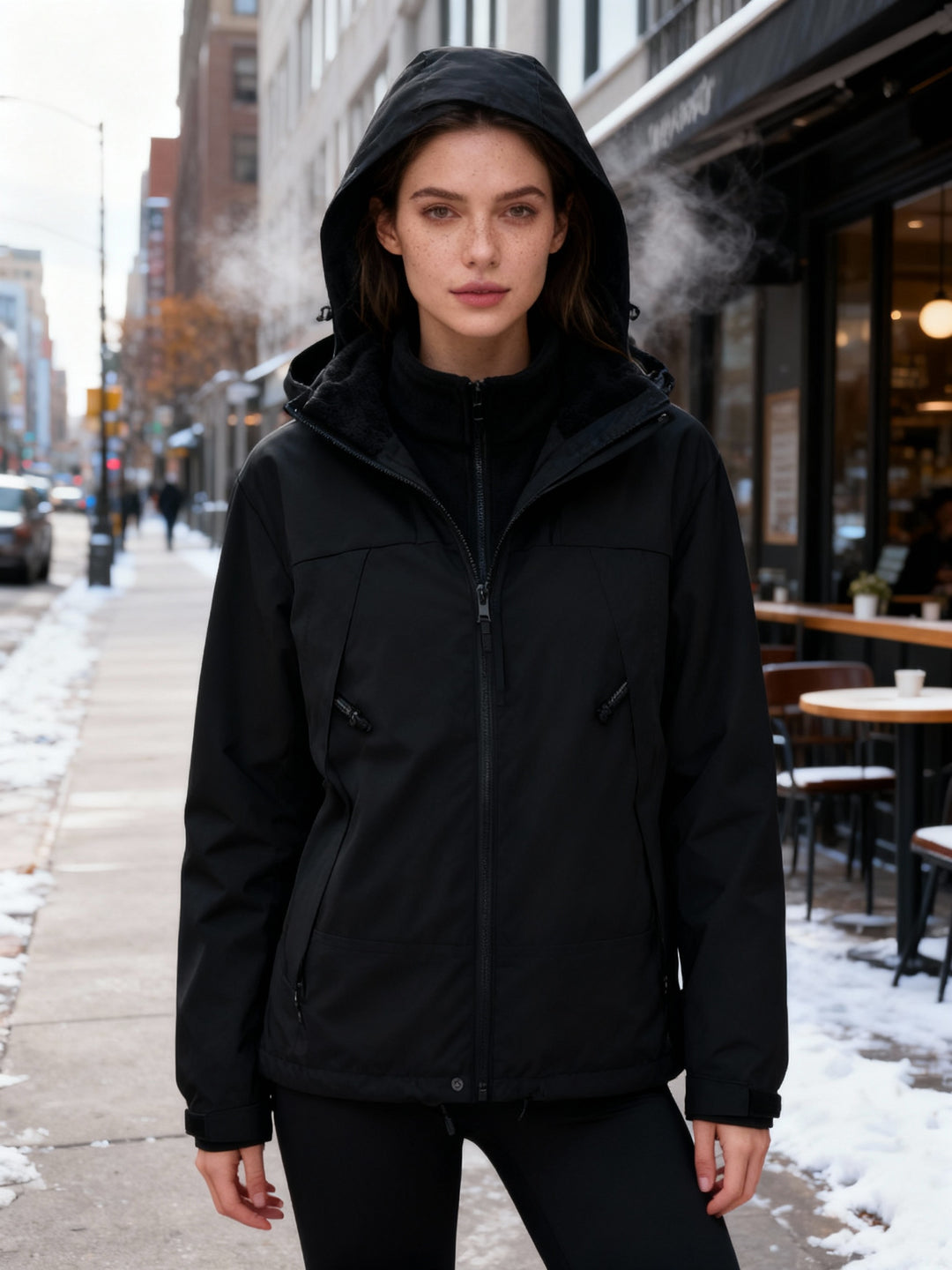 Thermo Komfort Damen Winterjacke