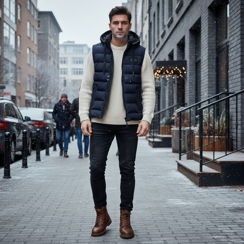 Warme Premium Damenweste