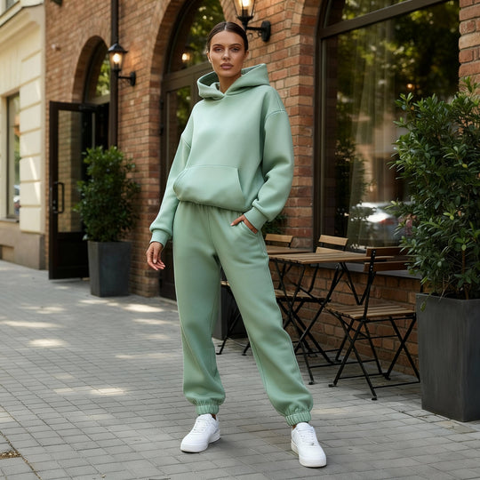 Gemütliches Zweiteiliges Lounge Jogging Set