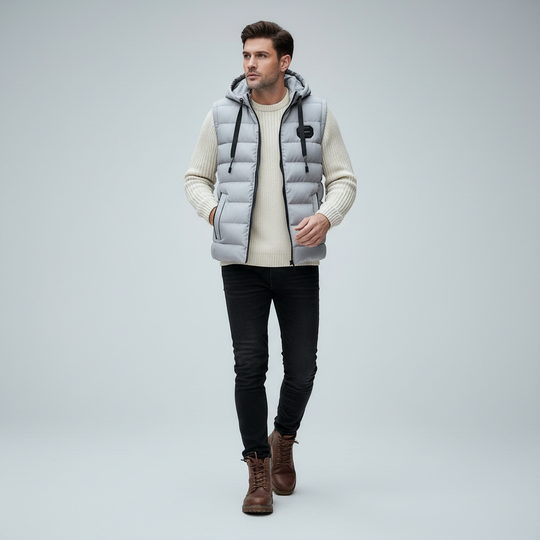 Gesteppte Herbst Winterweste