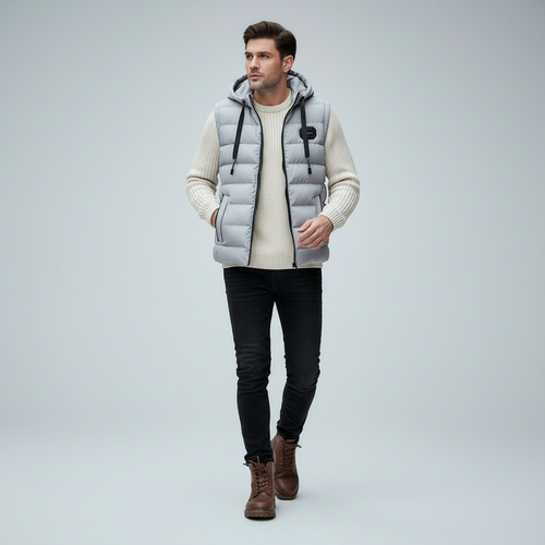 Gesteppte Herbst Winterweste