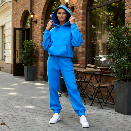 Gemütliches Zweiteiliges Lounge Jogging Set