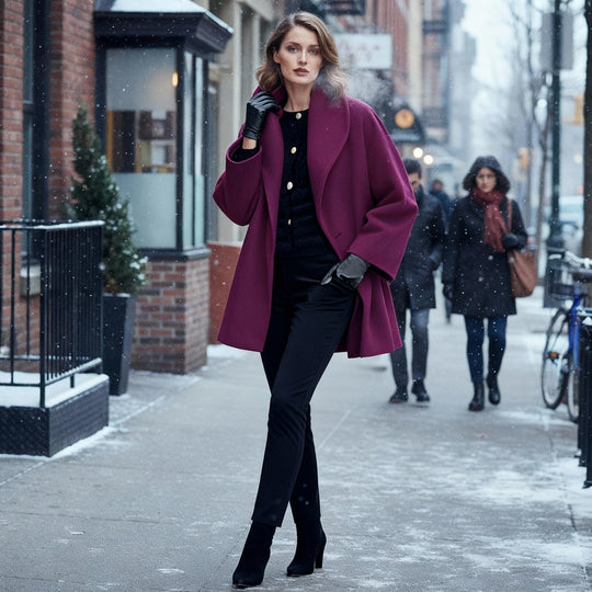 Eleganter Winddichter Damenmantel