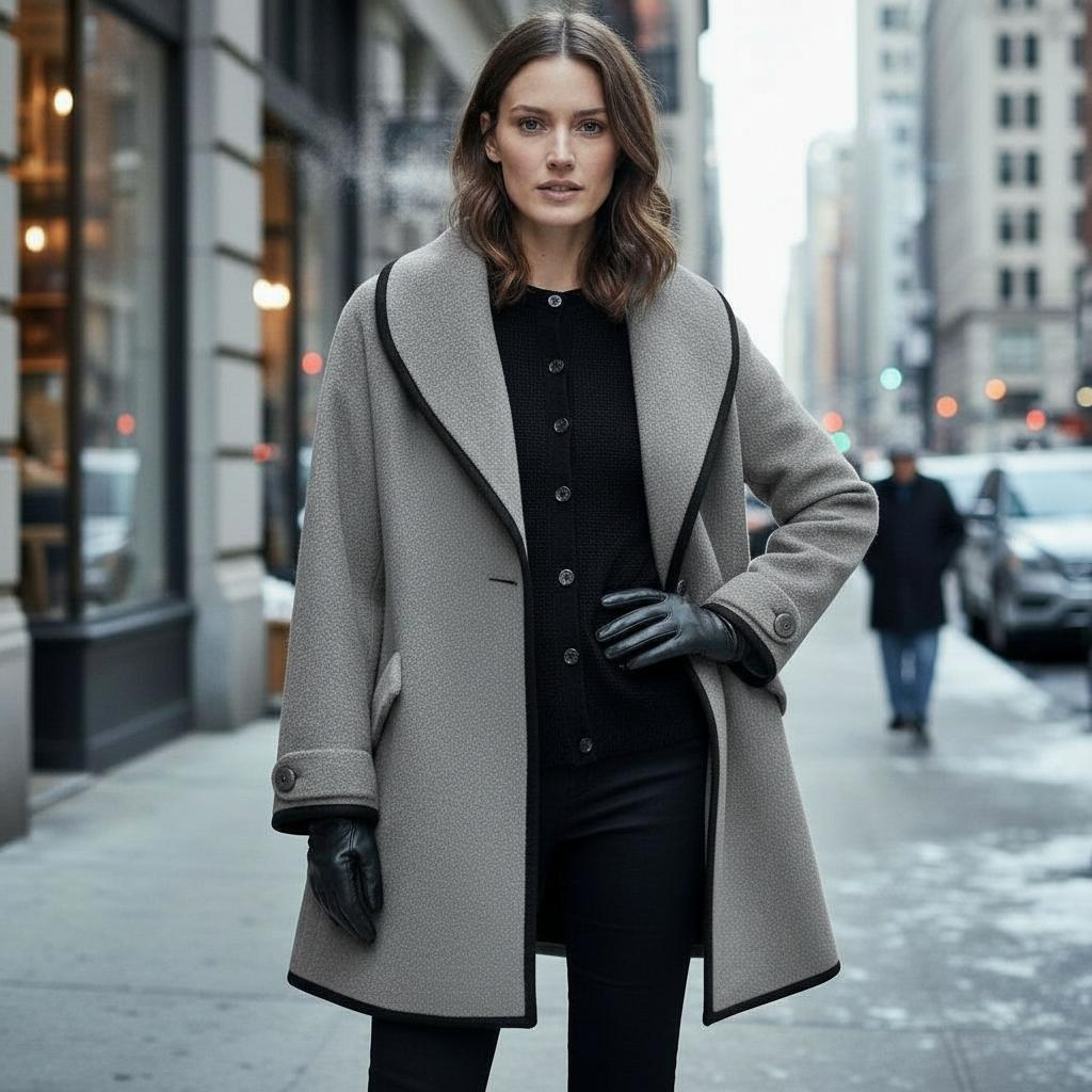 Elegante Warme Winterjacke