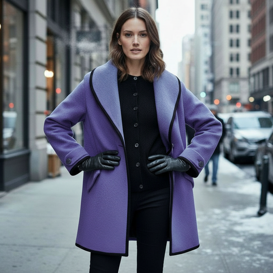 Elegante Warme Winterjacke