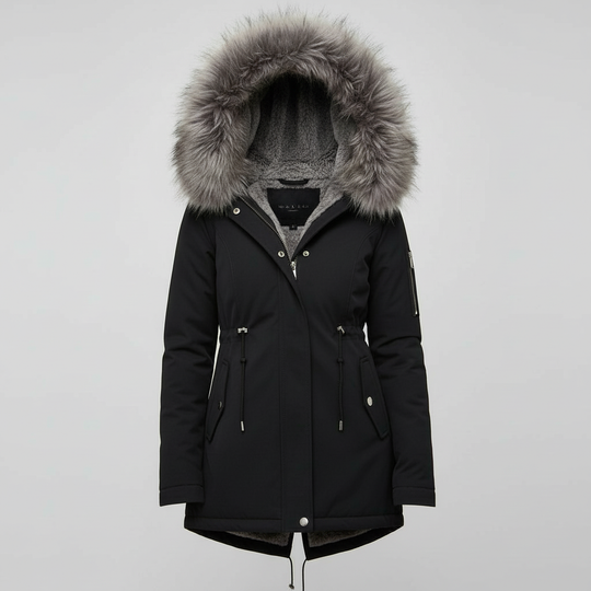 Wärmster Wintermantel Eleganz Halley Damen | Heidi-Mode