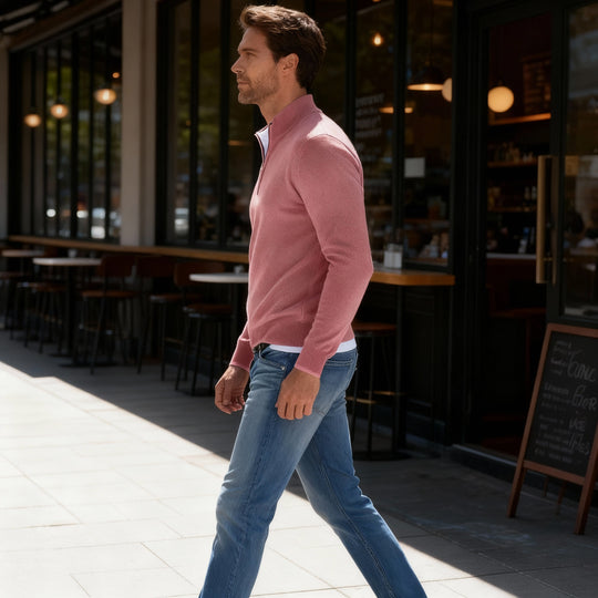 Premium Feinstrick Herrenpullover