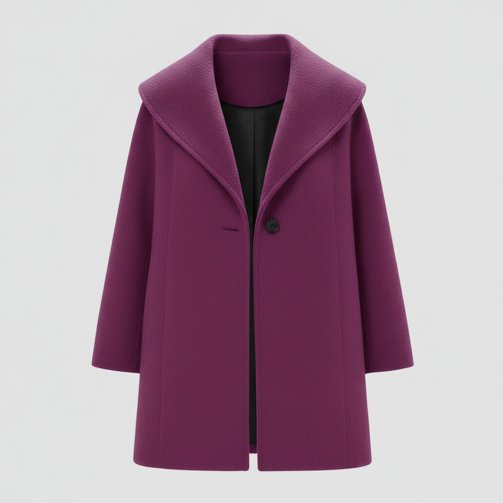 Winddichter Damenmantel mit Schalkragen | Heidi-Mode