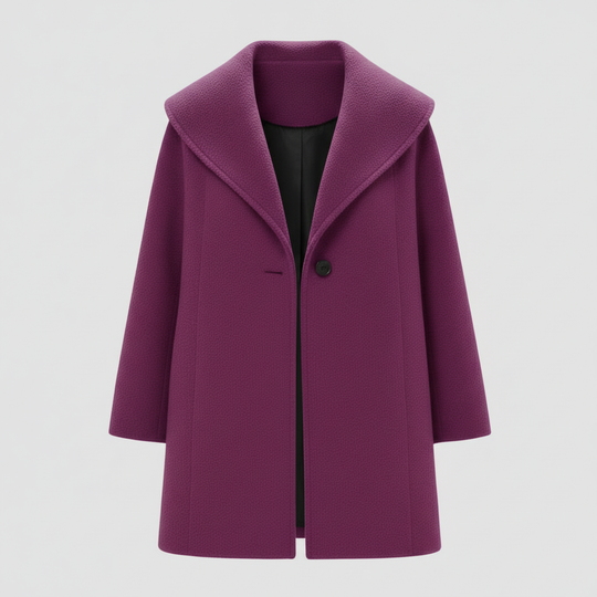 Winddichter Damenmantel mit Schalkragen | Heidi-Mode