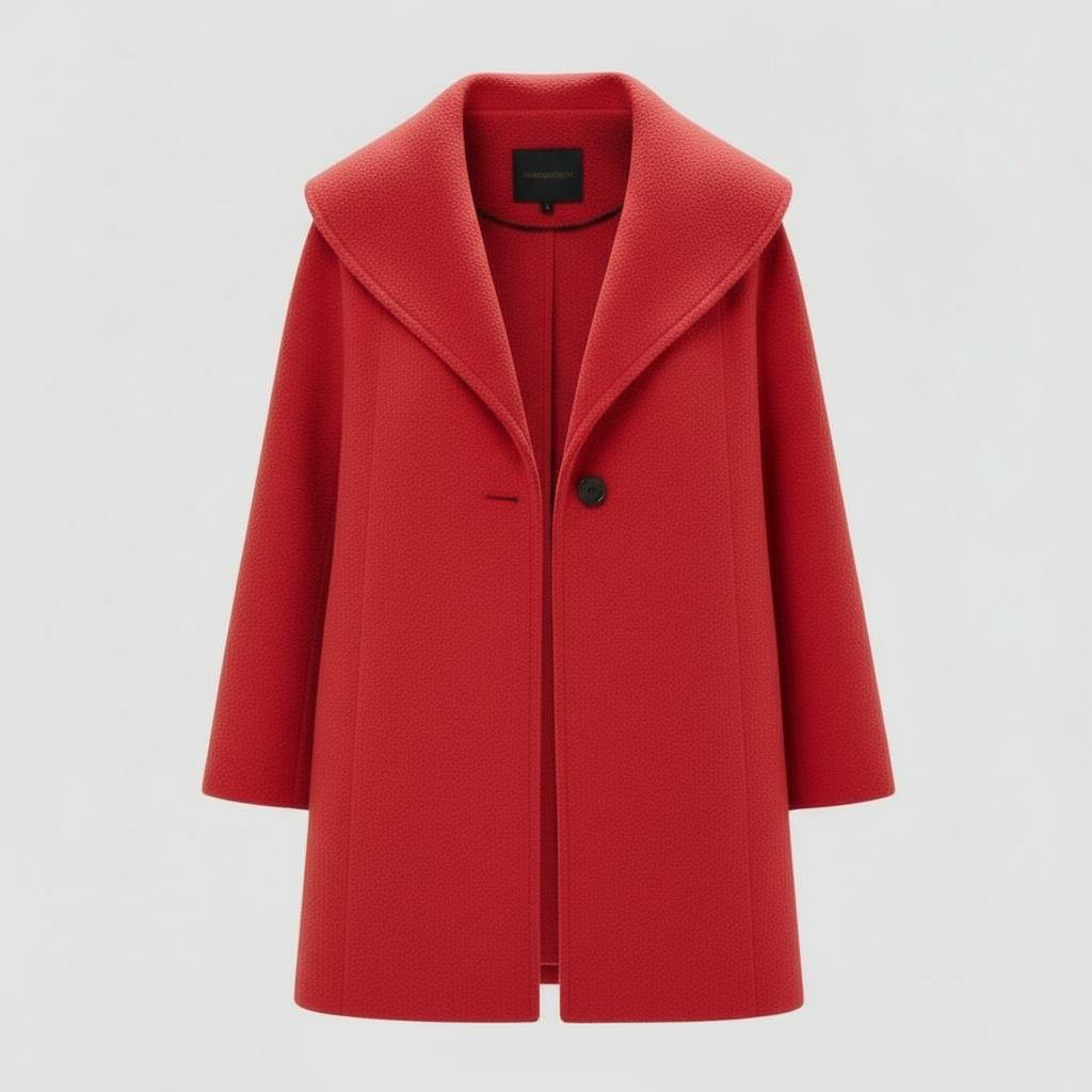 Winddichter Damenmantel mit Schalkragen | Heidi-Mode