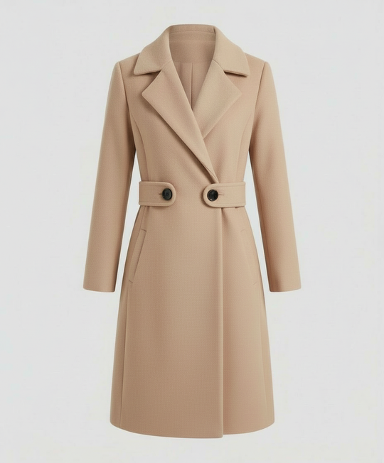 Slim Wollmantel Damen Winter | Heidi-Mode