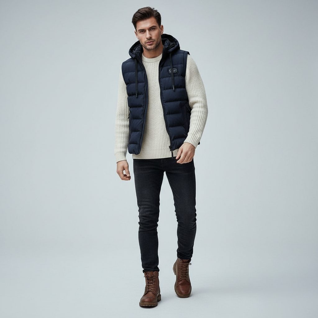 Gesteppte Herbst Winterweste