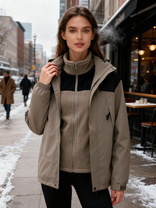 Thermo Komfort Damen Winterjacke