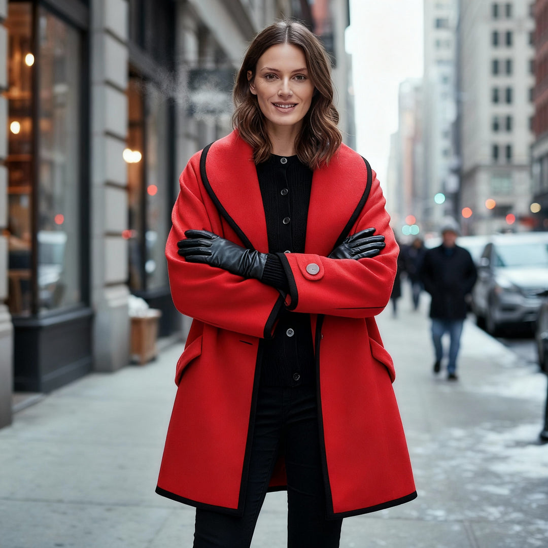 Elegante Warme Winterjacke