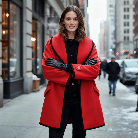 Elegante Warme Winterjacke