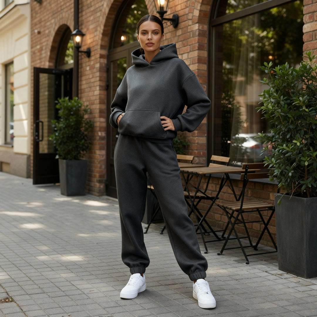 Gemütliches Zweiteiliges Lounge Jogging Set