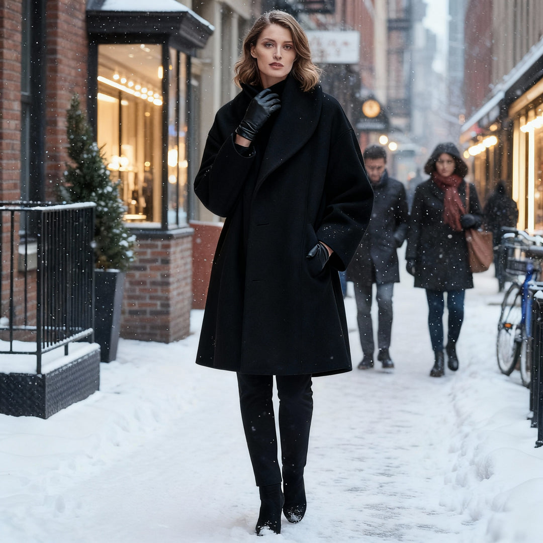 Eleganter Winddichter Damenmantel