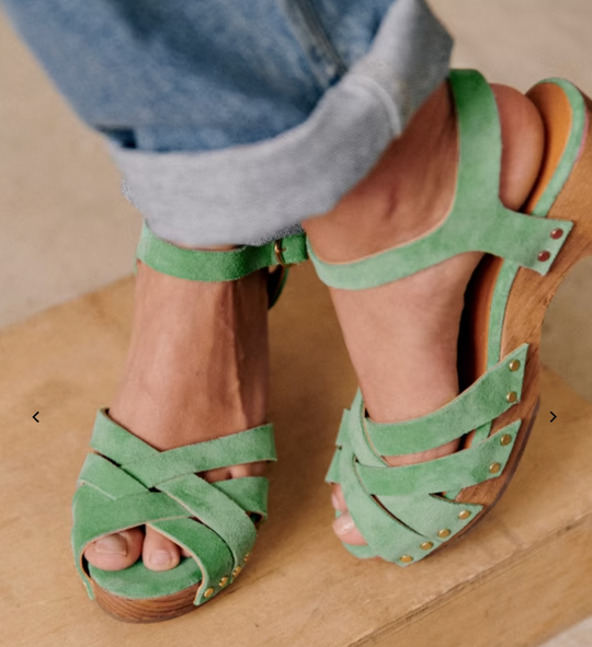 Heidi-Mode | Trendige Bequeme Damen Clogs Sandalen