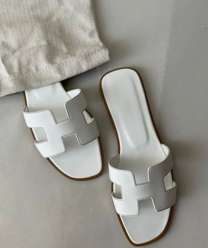 Heidi - elegante und bequeme slipper sandalen für den sommer