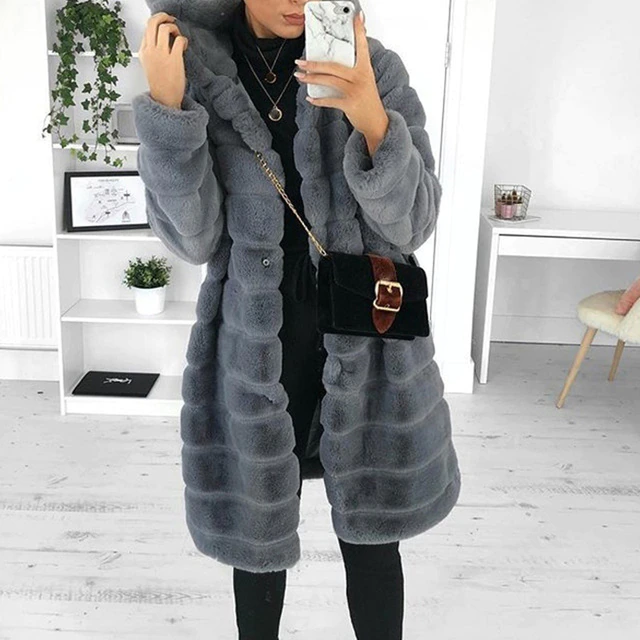 Heidi-Mode | Manteau D'Hiver Confortable Avec Capuche