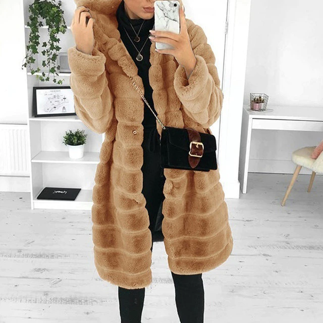 Heidi-Mode | Manteau D'Hiver Confortable Avec Capuche