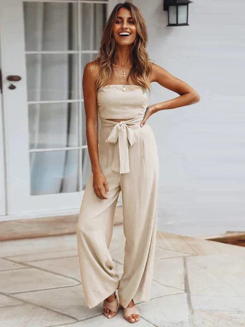 Elegante strapless Jumpsuit