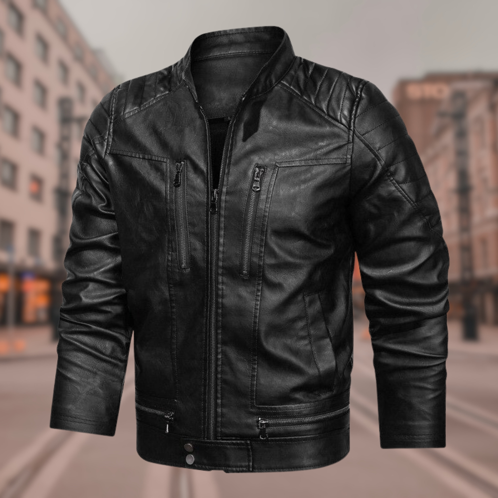 Heidi-Mode | Stylische Jacke Aus Echtleder