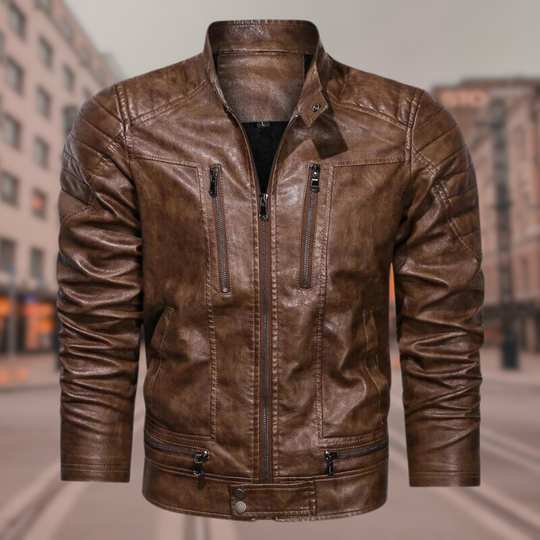 Heidi-Mode | Stylische Jacke Aus Echtleder