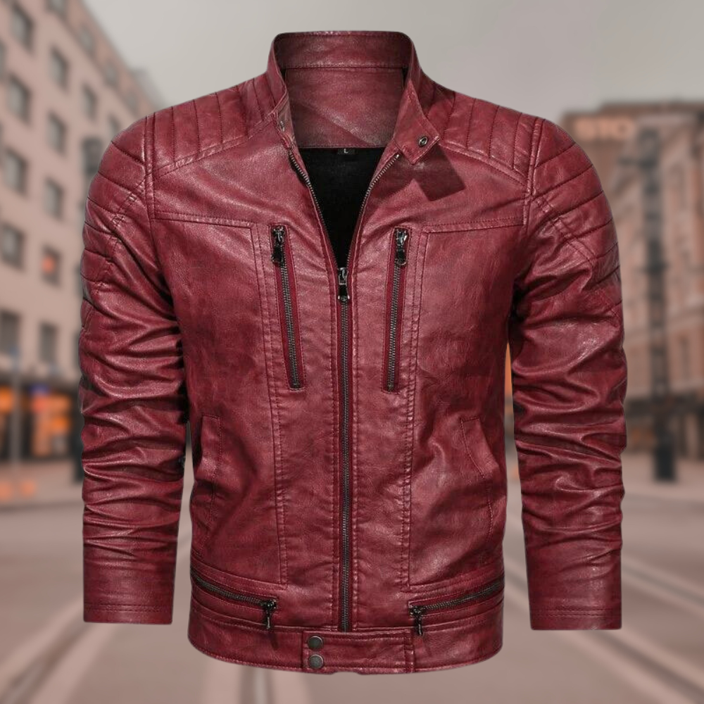 Heidi-Mode | Stylische Jacke Aus Echtleder