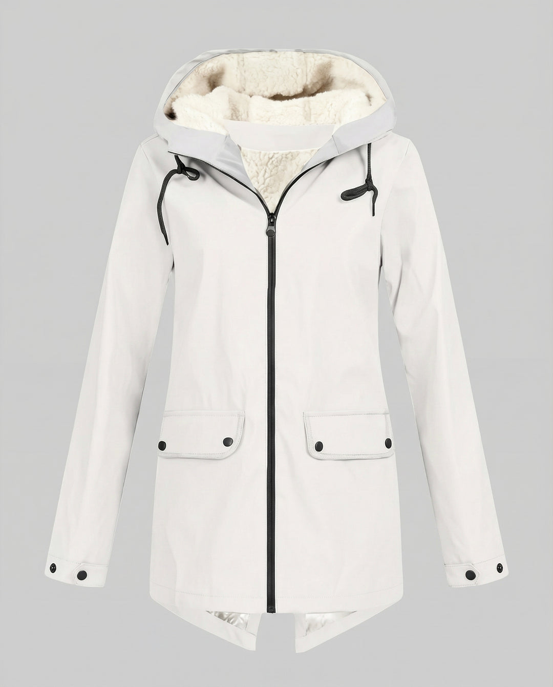 Heidi-Mode | Fleece-Gefütterte Wasserdichte Jacke