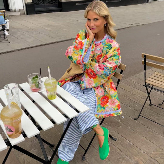 Heidi-Mode | Bequeme und stilvolle bunte Jacke für Damen