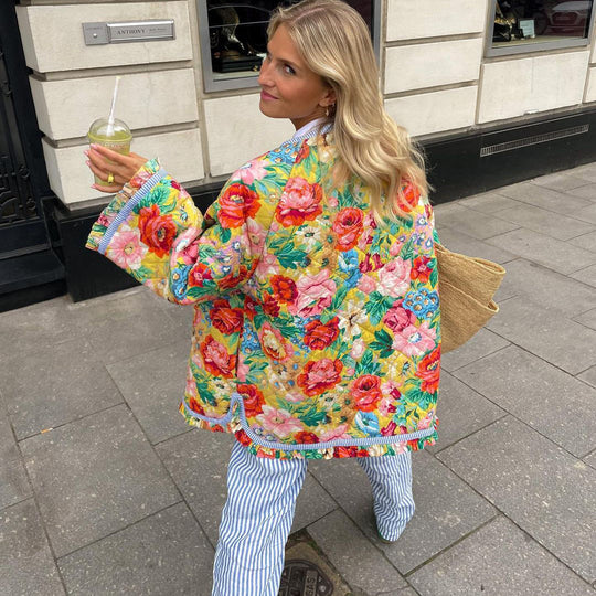 Heidi-Mode | Bequeme und stilvolle bunte Jacke für Damen