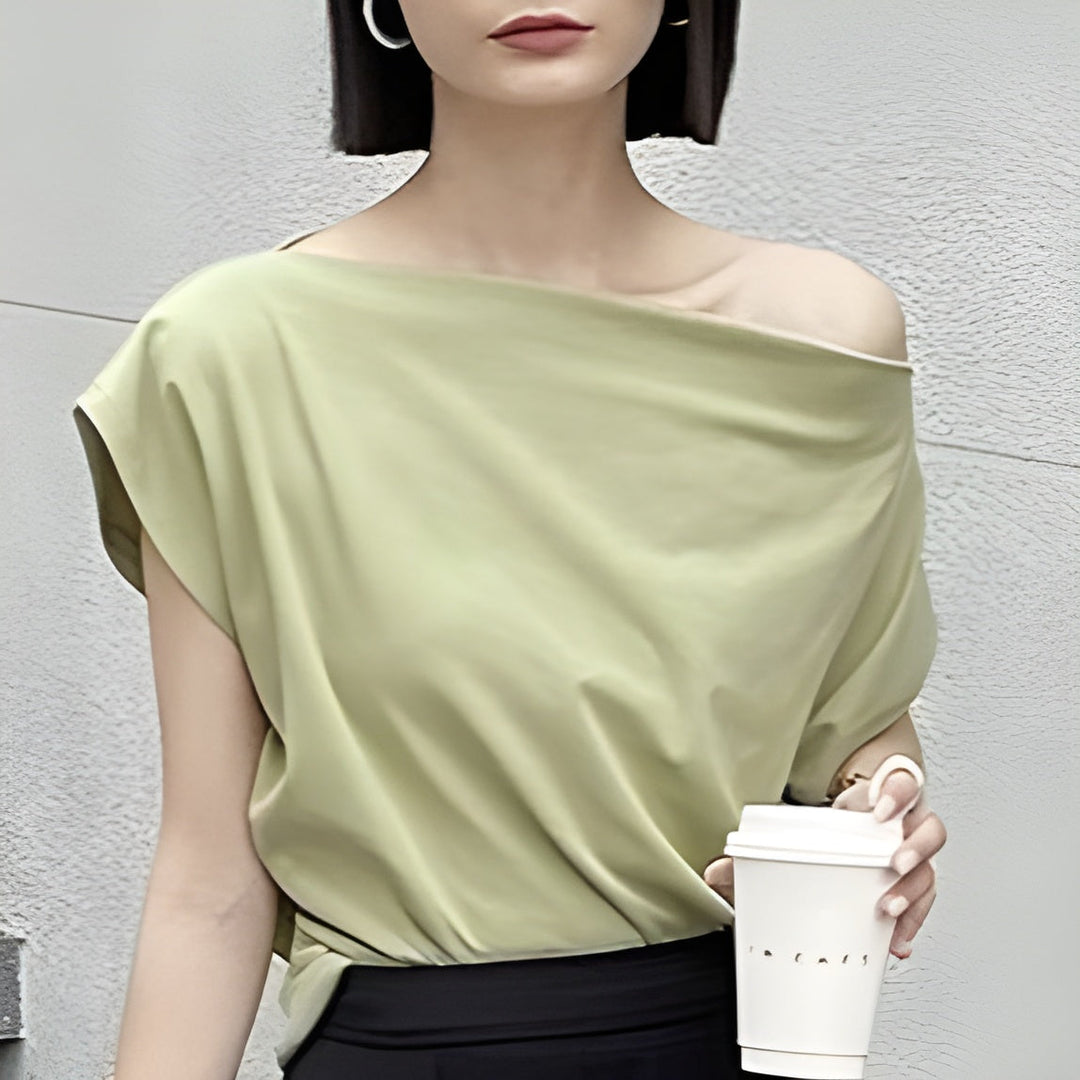 Heidi-Mode | Elegantes Off Shoulder Top mit Lockere Passform