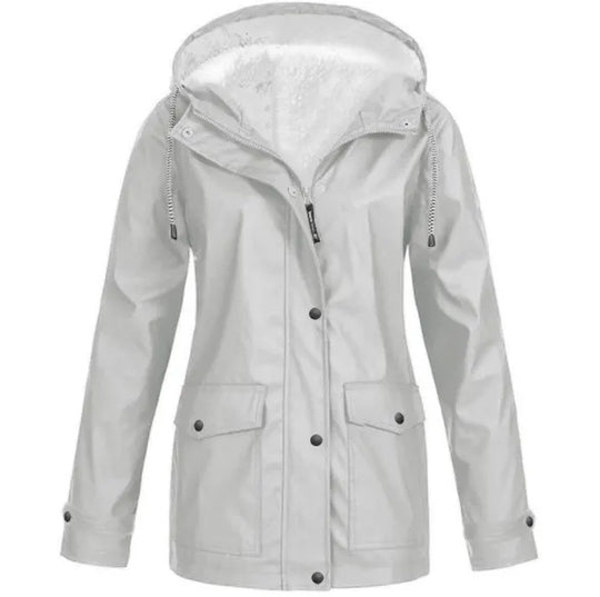 Heidi-Mode | Und wasserdichte Outdoor-Jacke mit Fleece-Futter