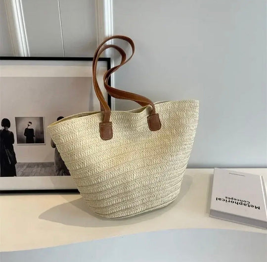 Heidi-Mode | Strandtasche aus Stroh