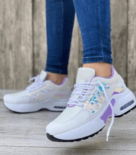 Heidi-Mode | Damen Komfort Sneaker Rutschfest Leicht