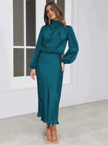 Heidi-Mode | Elegante Abendkleider mit Langen Ärmeln