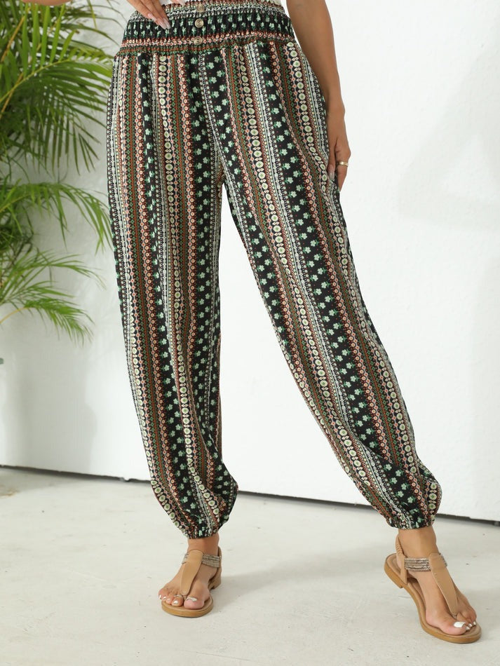 Heidi-Mode | Stilvolle Hose Mit Boho-Print