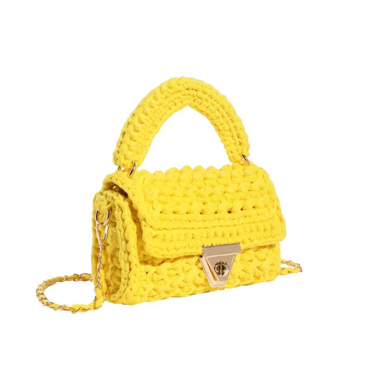 Regenbogen - Gehäkelte Handtasche