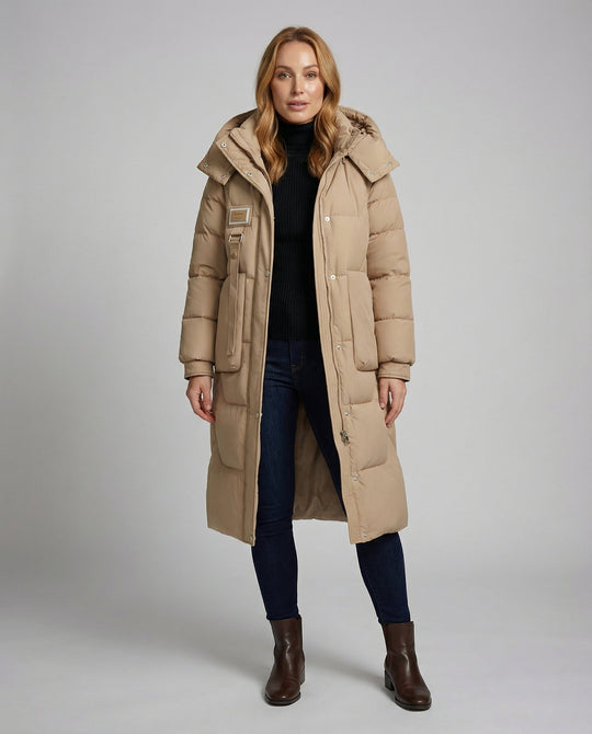 Wintermantel Damen Kapuze | Heidi-Mode