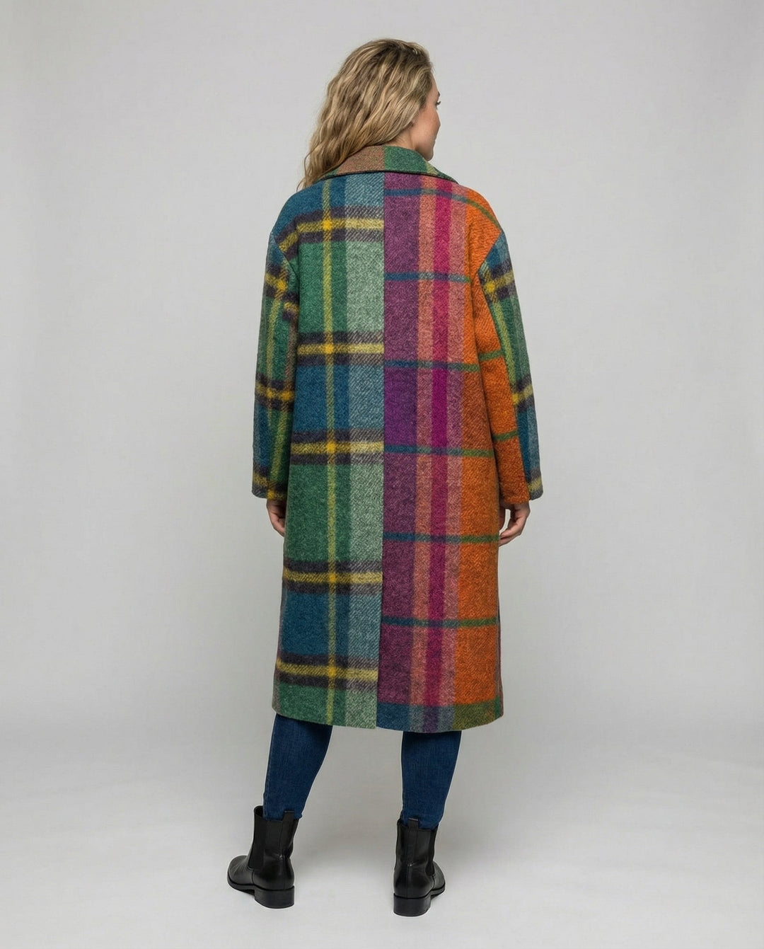 Eleganter Langer Wollmantel Damen | Heidi-Mode