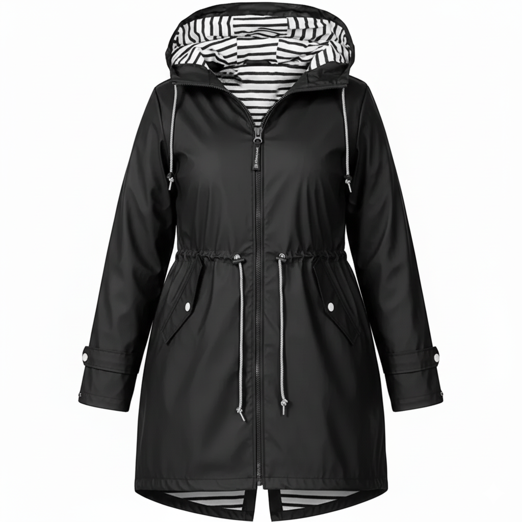 Damen Wasserdichte Regenjacke – Große Größen