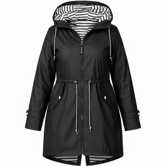 Damen Wasserdichte Regenjacke – Große Größen