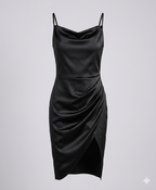 Heidi-Mode | Satin Abendkleid