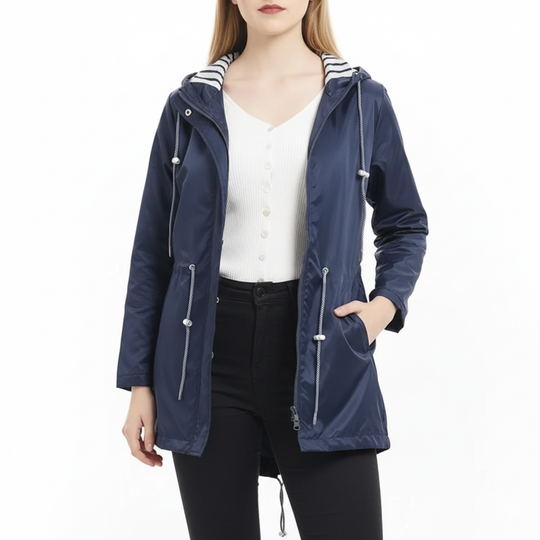 Damen Wasserdichte Regenjacke – Große Größen
