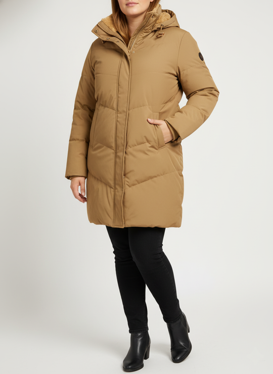 Luxuriöse Damen-Isolationsjacke | Große Größen