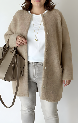 Damen Strick-Cardigan Elegant & Lockerer Schnitt | Große Größen