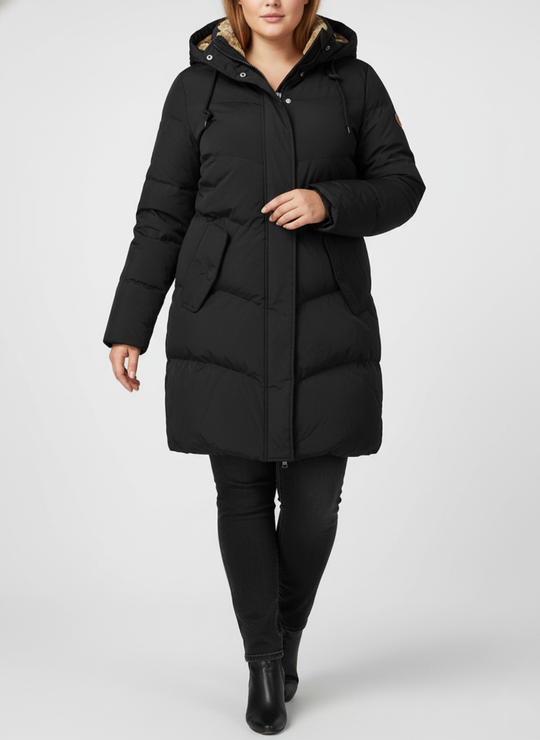 Luxuriöse Damen-Isolationsjacke | Große Größen