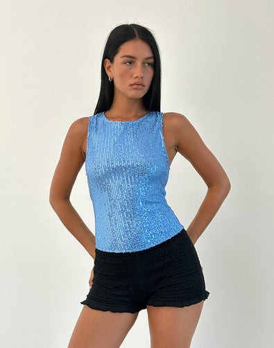 Heidi-Mode | Funkelnde Pailletten Top für Einen Glamourösen Look