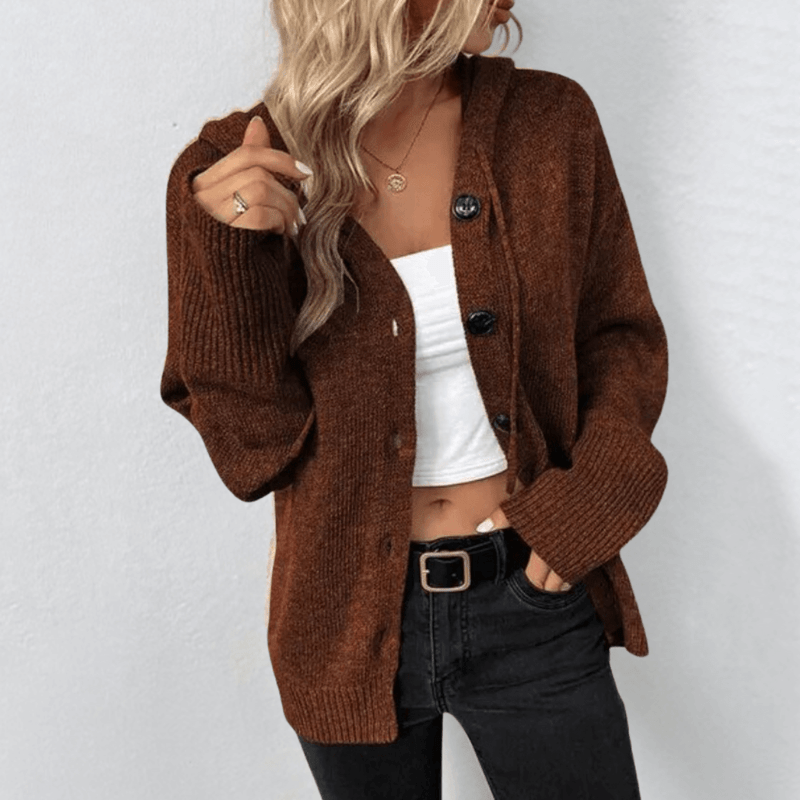 Heidi-Mode | Damen Cardigan mit Relaxed Fit
